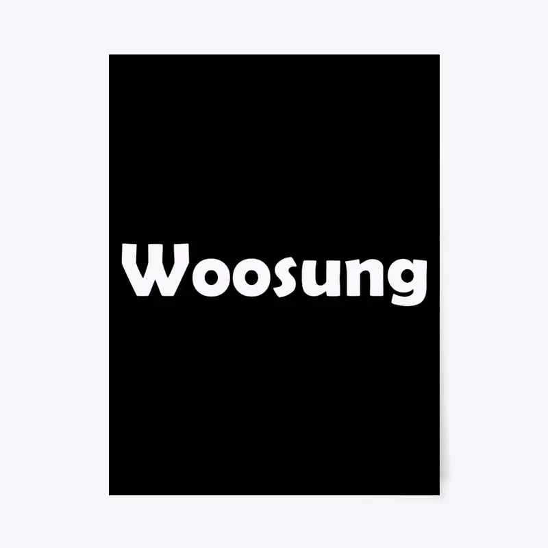 Woosung merch Logo